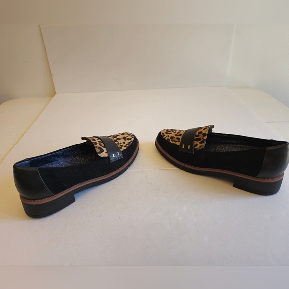 Dr. Scholl's Women's Be Free Animal Print  Comfort Loafers Black Size 9.5 - Picture 11 of 16